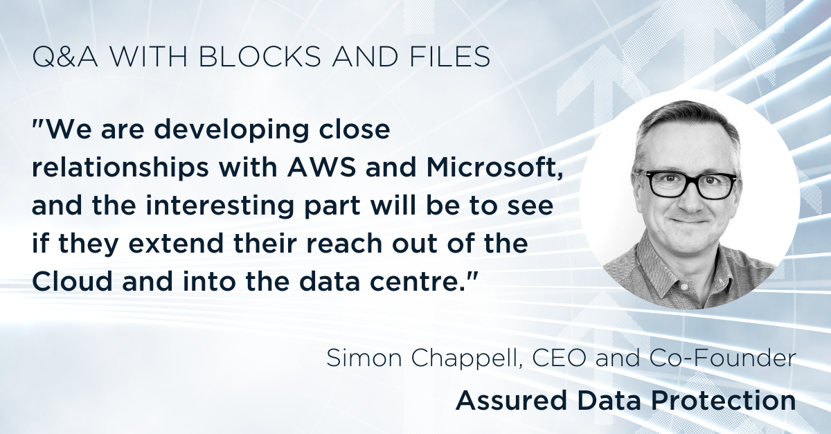 Block & Files Interview with Simon Chappell